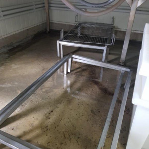 Stainless Steel Mat Rack Stands v2