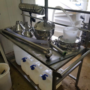 Stainless Steel Table Press